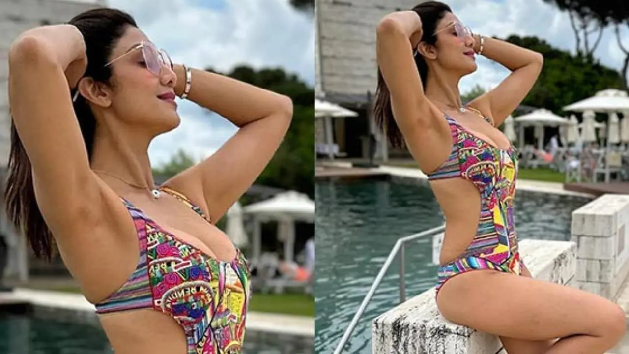 Shilpa Shetty Sets The Internet On Fire As She Poses In A Swimsuit, Fans Can`t Believe She Is 48