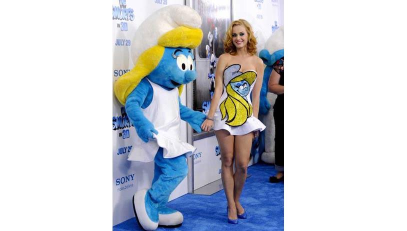 Smurf Dress
