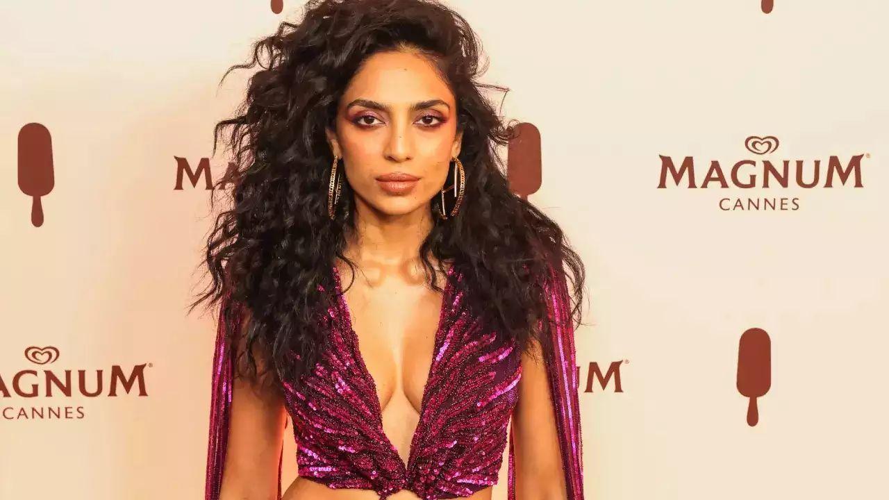 Sobhita Dhulipala Turns Heads at The Cannes Film Festival 2024 in a Purple Jumpsuit