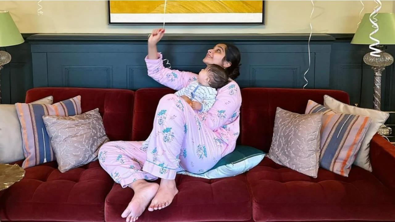 Here`s How Birthday Girl Sonam Kapoor Celebrated Her Birthday With Her Son Vayu And Anand Ahuja