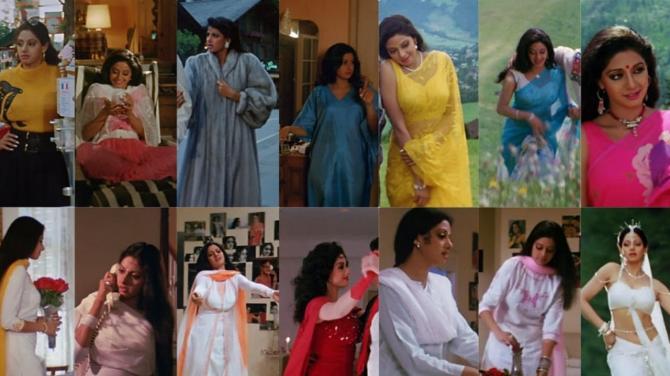 Remembering Sridevi: Deciphering The English Vinglish Actress`s Most Beautiful Looks From Her Iconic Movies