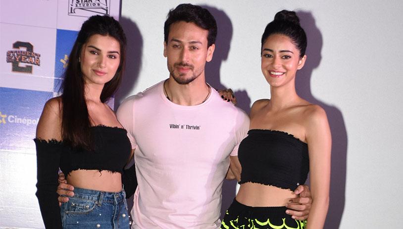 Tiger, Tara, Ananya unveil Fakira, the latest song from Student of the Year 2