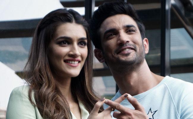 Sushant Singh Rajput and kriti sanon