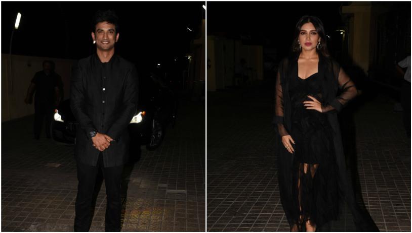 Sushant Singh Rajput, Bhumi Pednekar host Sonchiriya screening