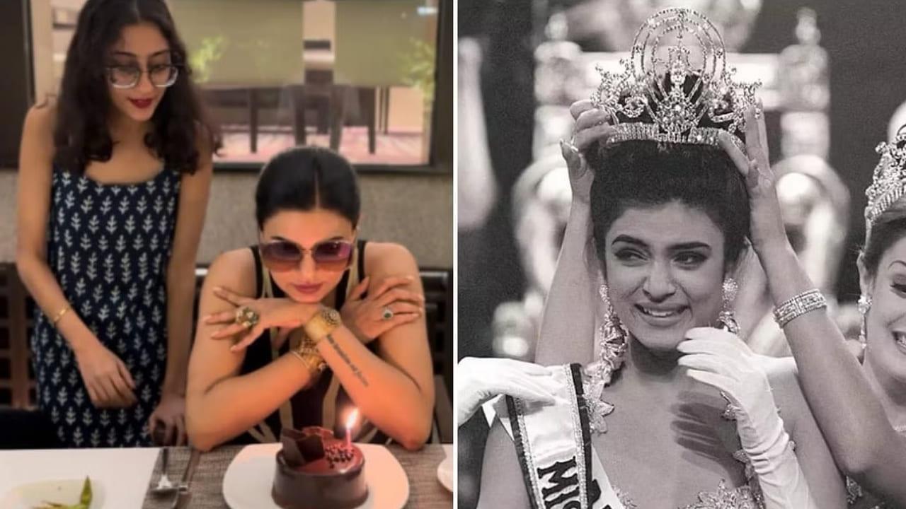 IN PICS: Sushmita Sen Celebrates Her 29 Years Of Miss Universe WIn With Daughters Alisah And Renee