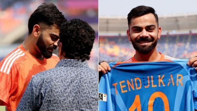 8 Heartwarming Pictures Of Virat Kohli And Sachin Tendulkar