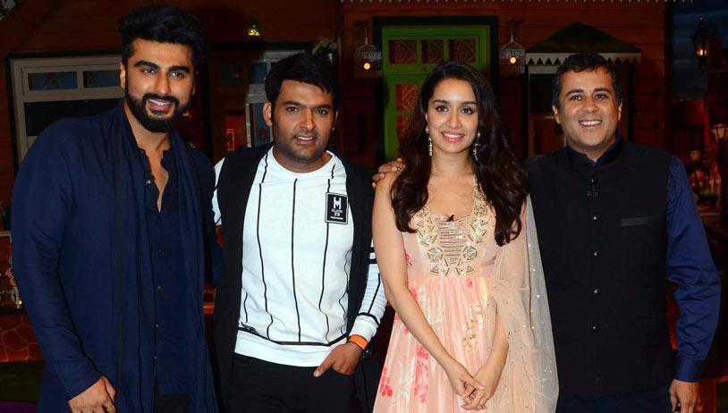 Half Girlfriend: Arjun and Shraddha snapped on The Kapil Sharma Show