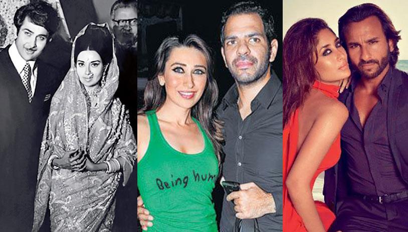 Randhir Kapoor- Babita / Children: Karisma & Kareena