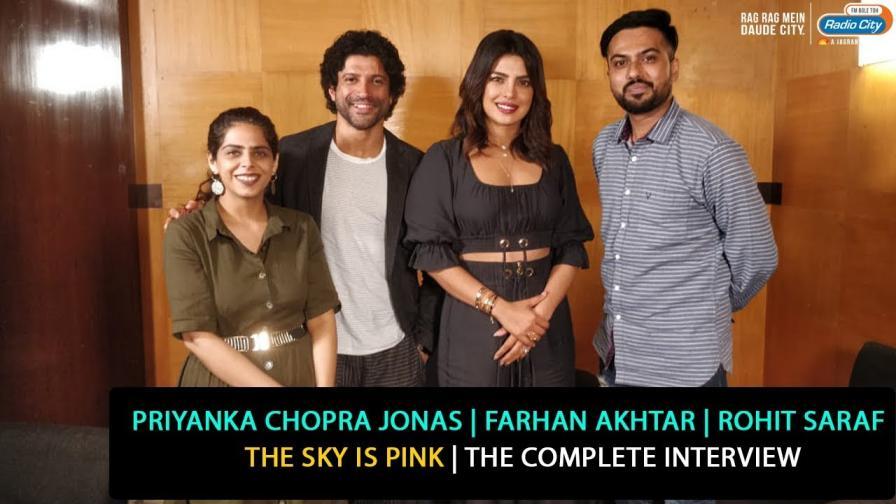 Priyanka Chopra Jonas, Farhan Akhtar, Rohit Saraf