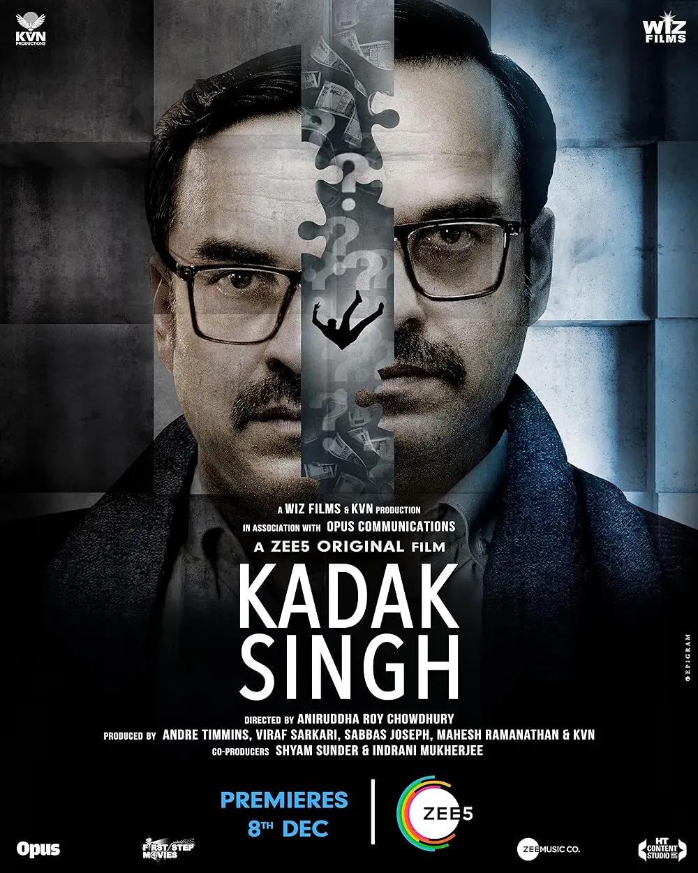 Kadak Singh (December 8) - Zee5
Dive into a captivating narrative involving AK Srivastava, a Department of Financial Crimes officer grappling with retrograde amnesia. Join the quest to solve a Chit Fund Scam as the story unravels on Zee5 from December 8.