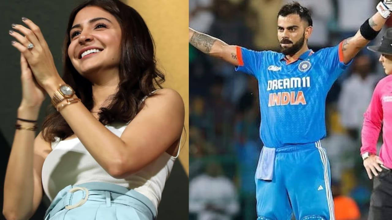 Anushka Sharma Celebrates Virat Kohli And Team India`s Win As They March Into World Cup Semi Finals