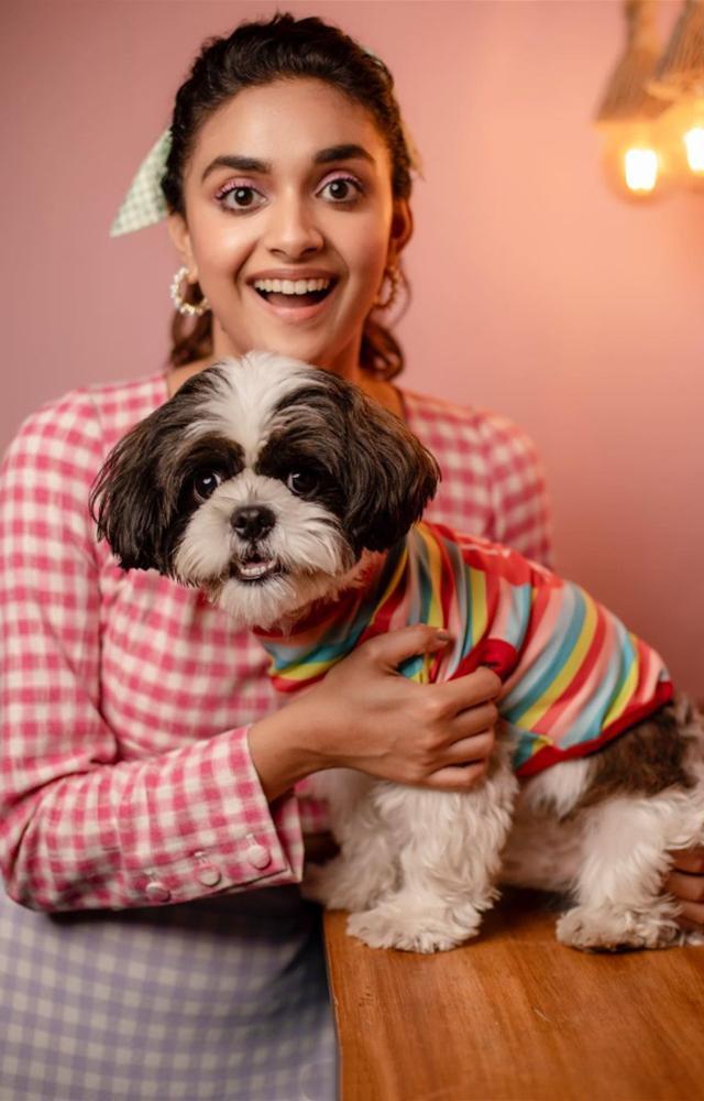 Keerthy Suresh : The Animal Lover