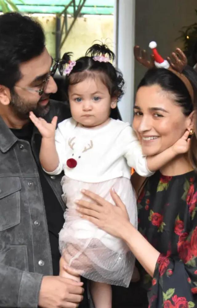 The biggest Christmas gift was from Ranbir Kapoor and Alia Bhatt who surprised fans with daughter Raha`s first media appearance.