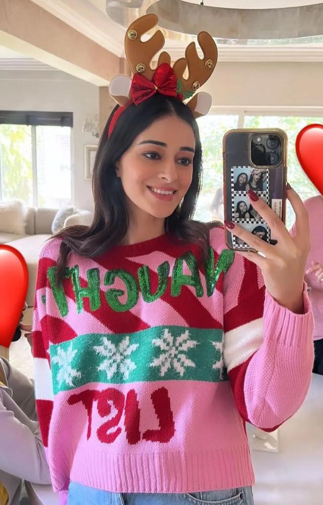 For Ananya Panday, its her first Christmas in her new home in Mumbai