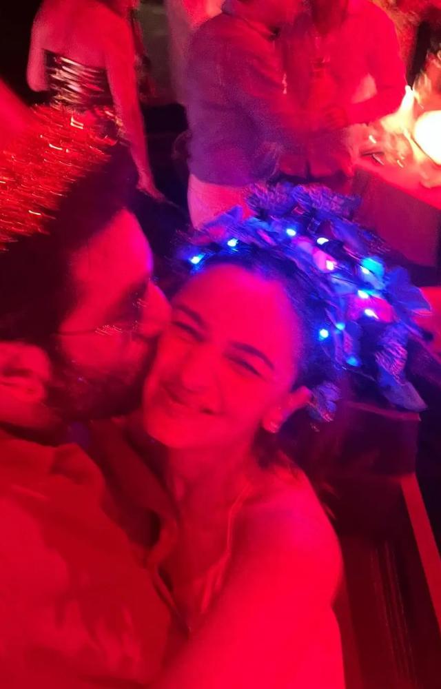 Alia Bhatt has recently posted a set of pictures on her social media account, revealing how she started the new year.