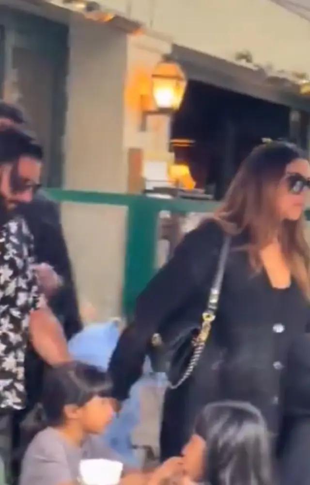 Ranveer and Deepika were snapped holding hands in London