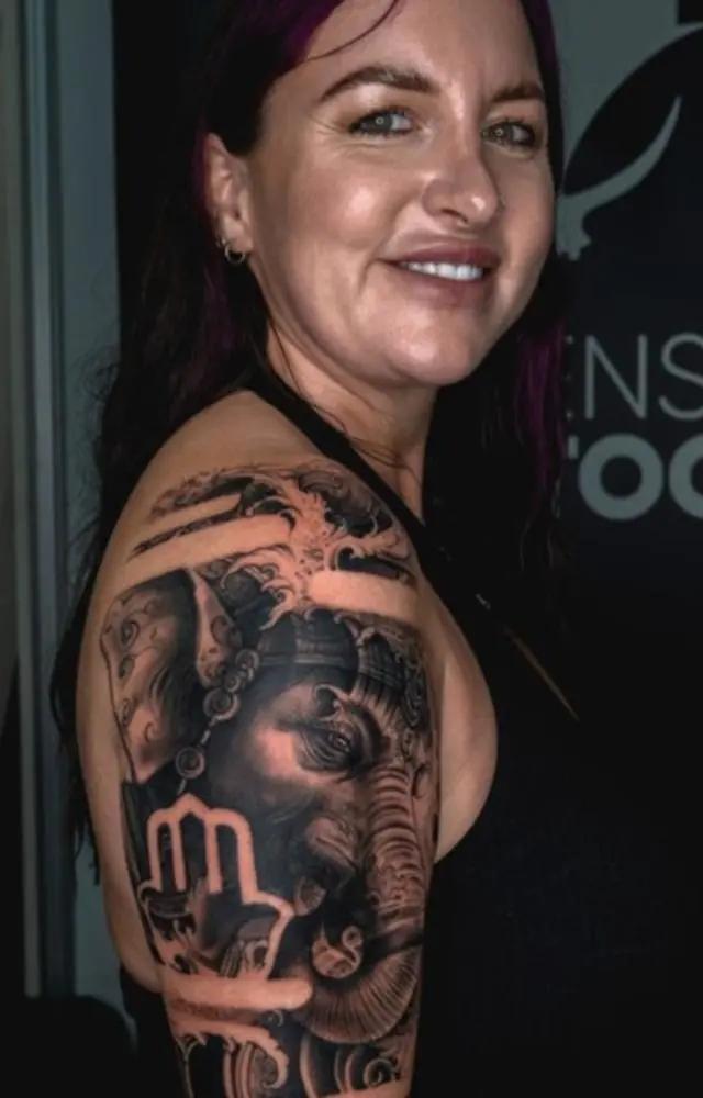 Amazing Indian mythical tattoos