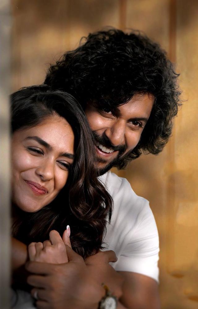Nani and Mrunal Thakur are the star couple of Hi Nana, radiating brilliance as they bring an Indian family to life on screen