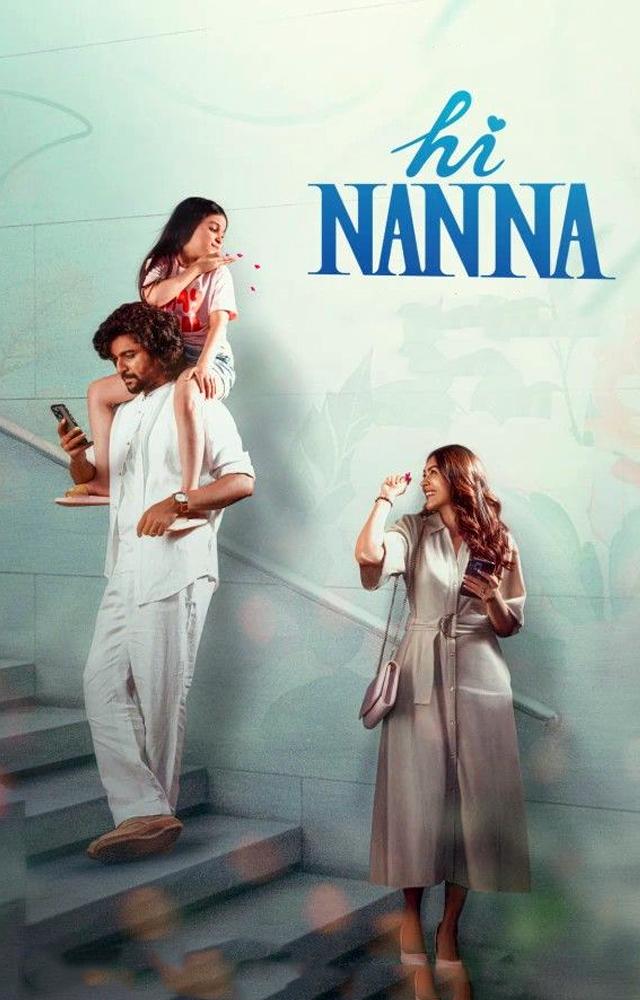 Experience the essence of family bliss with Nani and Mrunal Thakur in Hi Nana, a portrayal of brilliance