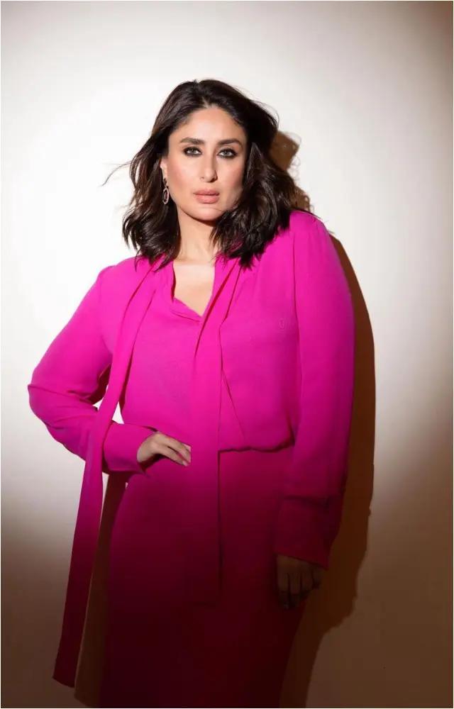 With her enduring charm and unparalleled style, Kareena Kapoor reaffirms that pink is not just a colour but a statement