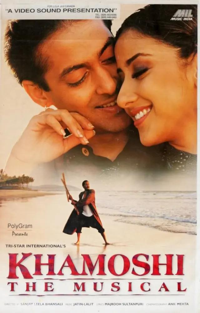 SLB marked his directorial debut in 1996 with this musical titled Khamoshi. The film starred Salman Khan and Manisha Koirala in the lead
