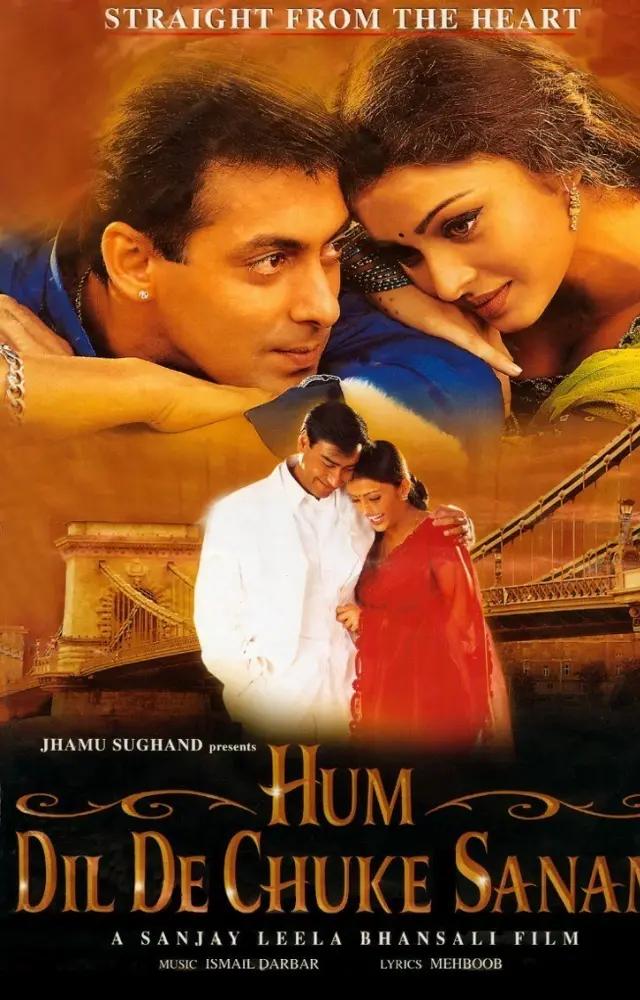 Released in 1999, Hum Dil De Chuke Sanam marked his first collaboration with Aishwarya Rai. The film also starred Salman Khan and Ajay Devgn
