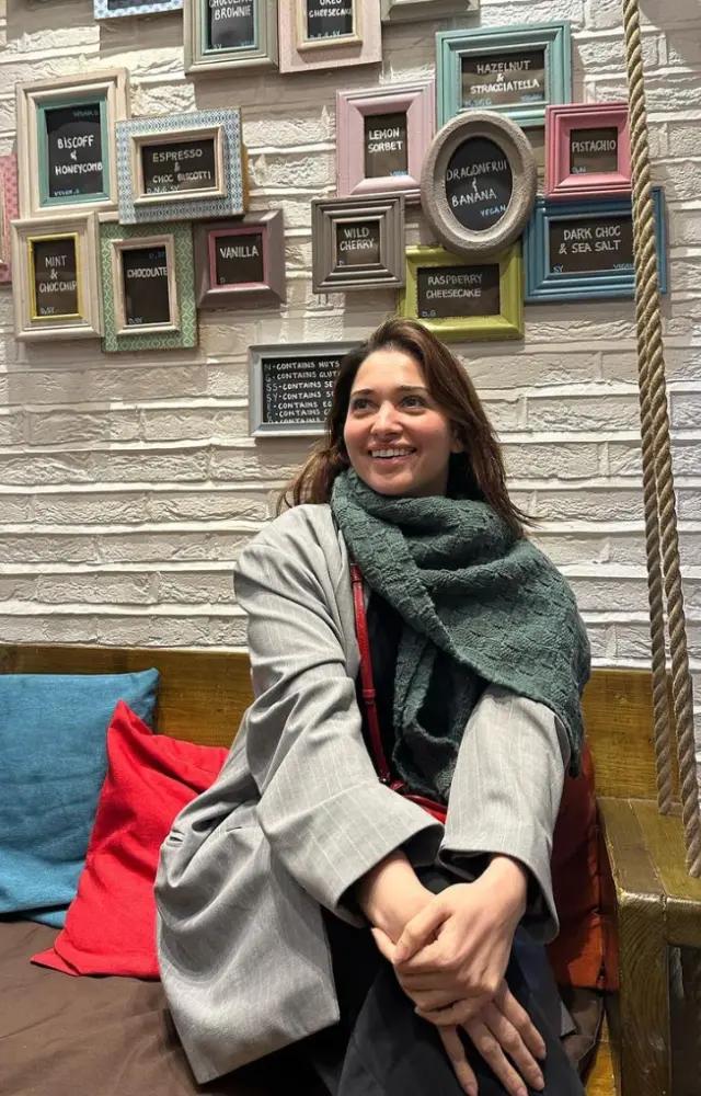 Tamannaah Bhatia posted her New Year`s dump on Instagram, captioning the post as `Dil pe chale na kiska zor because we are in 2024`