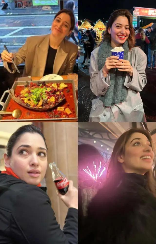 Tamannaah`s New Year vacation in London