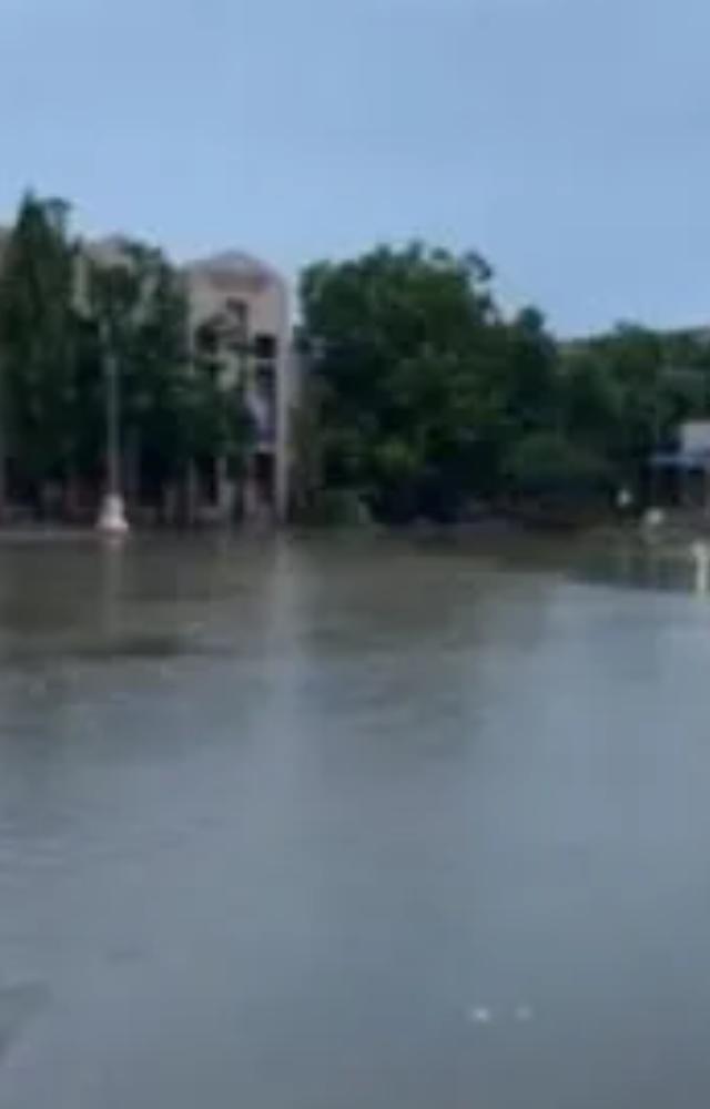 Urban regions can face waterlogging, leading to traffic disruptions