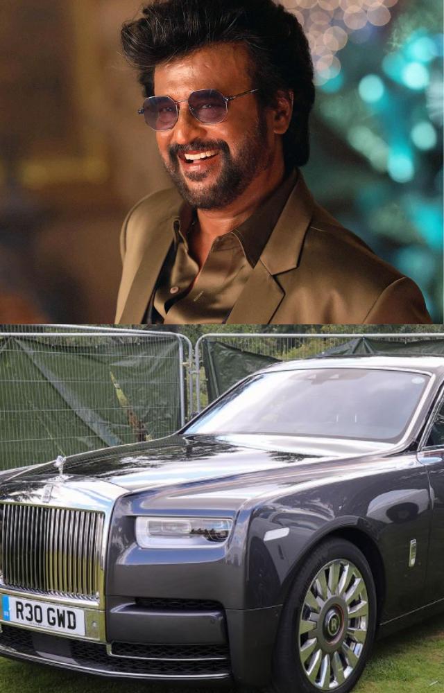 The Tamil cinema legend owns a magnificent Rolls Royce Phantom, valued at around 7 crores.