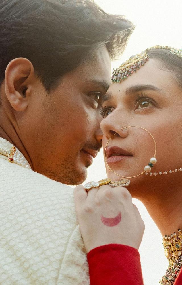 Aditi Rao Hydari-Siddharth Wedding Pics