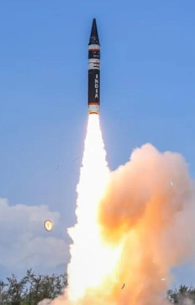 The name 'Agni' means fire in Sanskrit and Hindi, symbolising one of the five elements of nature. It reflects the missile`s powerful capabilities.