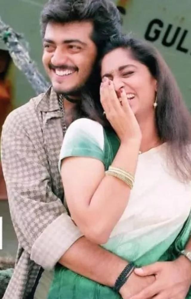 While filming 'Amarkalam,' Ajith accidentally cut Shalini`s hand in a scene. Caring for her afterwards brought them closer together.