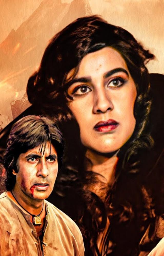 Here, she was Ruby, the fiery love interest of Amitabh Bachchan`s character. The film was a massive hit, and their on-screen chemistry was a highlight.