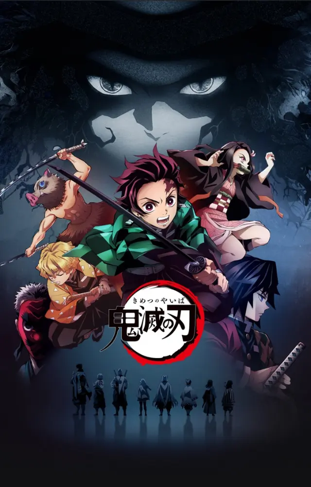 Tanjiro Kamado returns home to find his family slaughtered by a demon and his sister turned into a demon herself. He embarks on a journey to avenge his family.