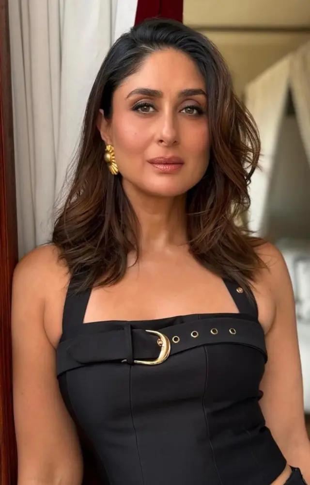 Kareena Kapoor Khan`s bob cut is timeless and elegant, embodying classic Hollywood glamour.