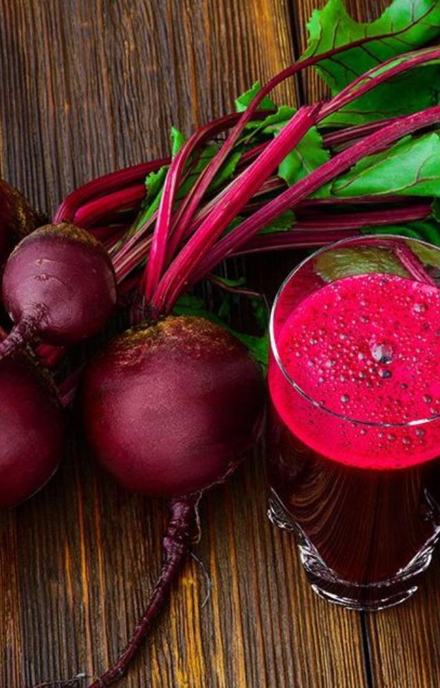 During menopause, oestrogen levels decline, leading to bone loss. Beetroot is a good source of calcium, potassium, and magnesium, all important for bone health.