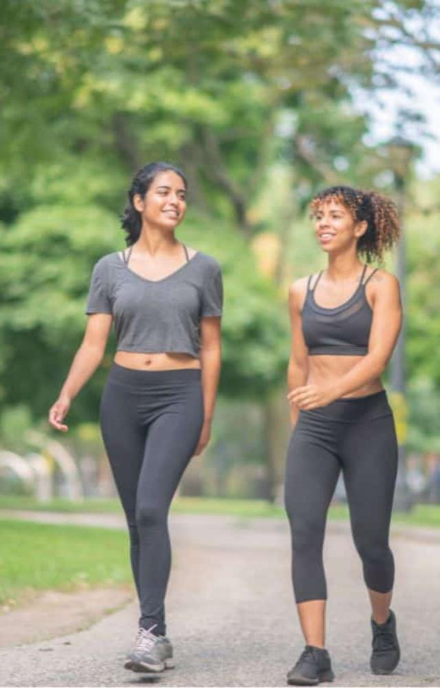Regular walking can help reduce your risk of heart disease, stroke, type 2 diabetes, and some cancers.