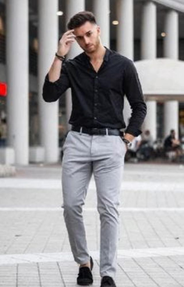 Black and Grey