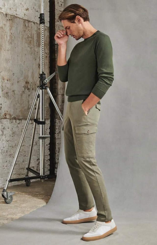 Olive and Khaki