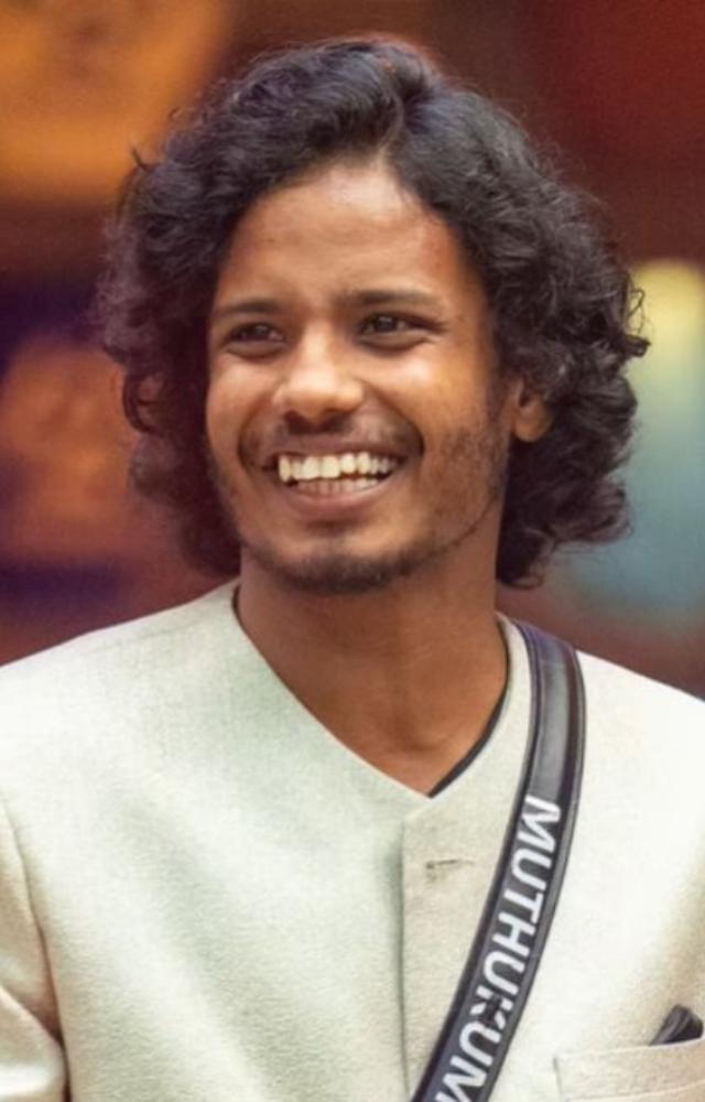 A social media influencer and TV anchor, Muthukumaran was recognised for his strategic gameplay and authentic personality.