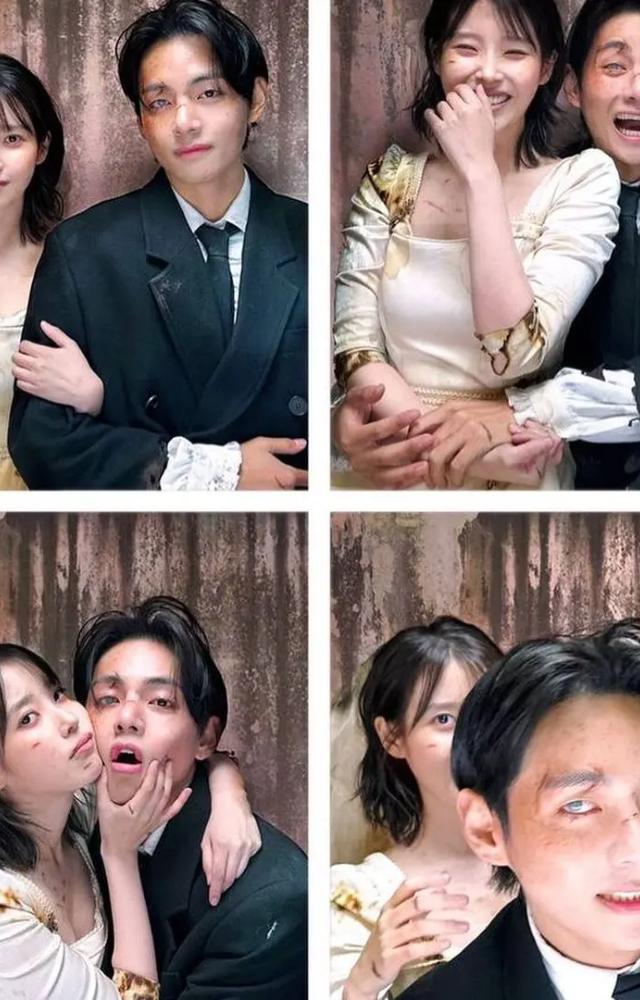 BTS` Taehyung, IU: Love Wins All shoot