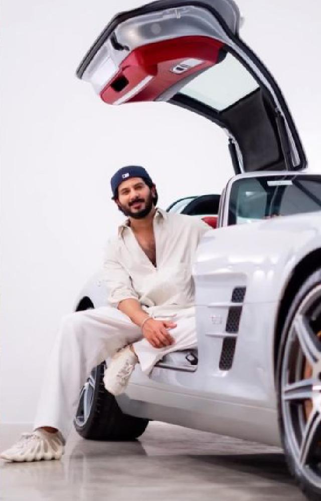 This beastly beauty kicks off Dulquer’s collection. The SLS AMG features iconic gullwing doors and houses a 6.3-liter naturally aspirated V8 engine under hood