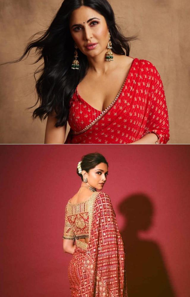 8 Red Sarees For Chhath Puja