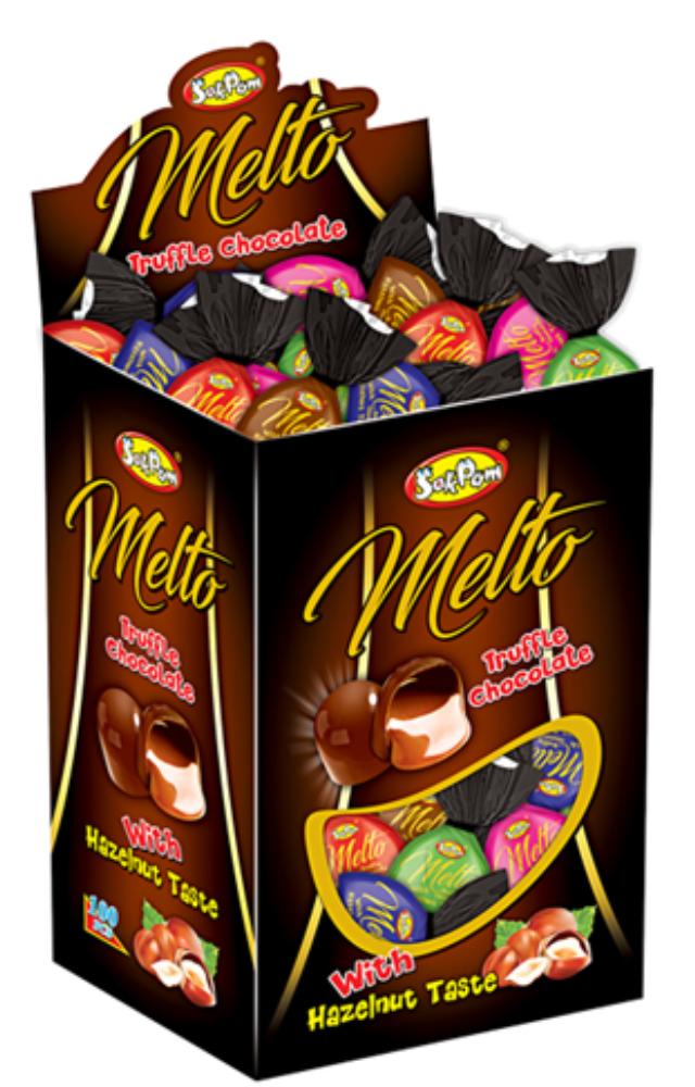 Melto chocolates are popular for their smooth milk chocolate taste and are often enjoyed as a special treat during festivals and celebrations