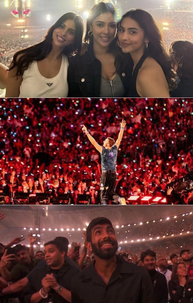 6 Celebs Who Attended Coldplay Concert