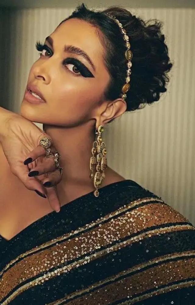 Her thick winged eyeliner look at the Cannes Film Festival showcased her bold and confident style.