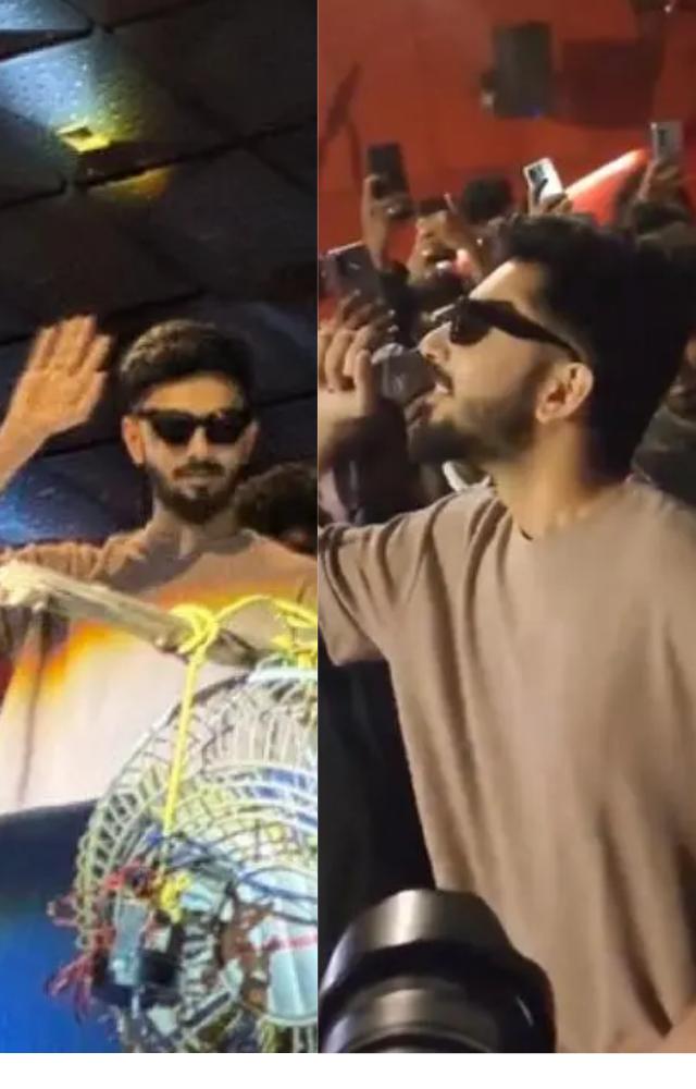 To everyone`s surprise and delight, Anirudh performed a few songs from the 'Devara' soundtrack live in the theatre, creating an unforgettable experience!