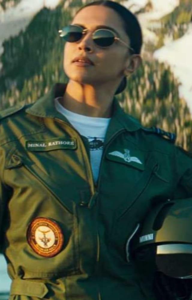 The actress will be seen as a fighter pilot in the upcoming action drama. Deepika and Hrithik Roshan`s chemistry is something to watch out for on January 25.