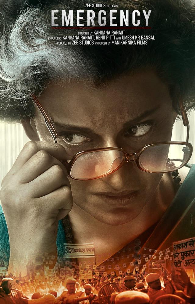 Emergency stars Kangana Ranaut, Anupam Kher, and Mahima Chaudhary in lead roles. The political drama will be released on January 17 in cinemas near you.
